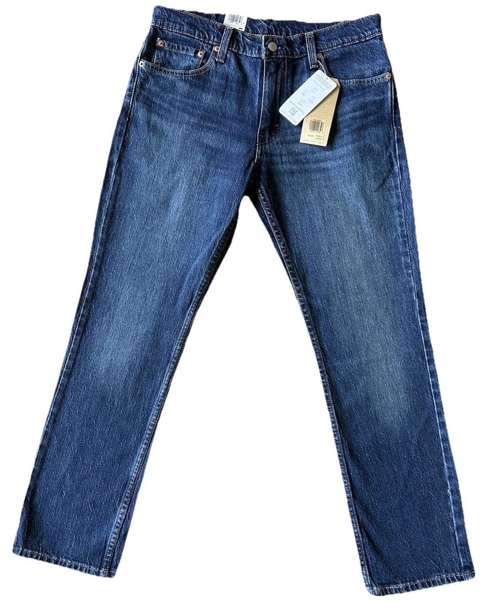 Levis 511 Slim Fit Stretch Jeans Mens 33x29 Medium Wash Denim NWT